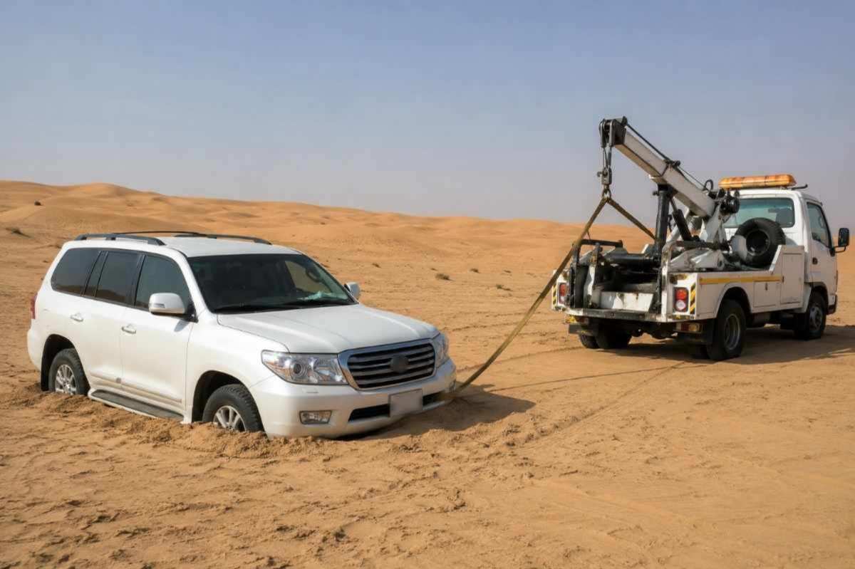 Car Recovery From Sand & Deserts