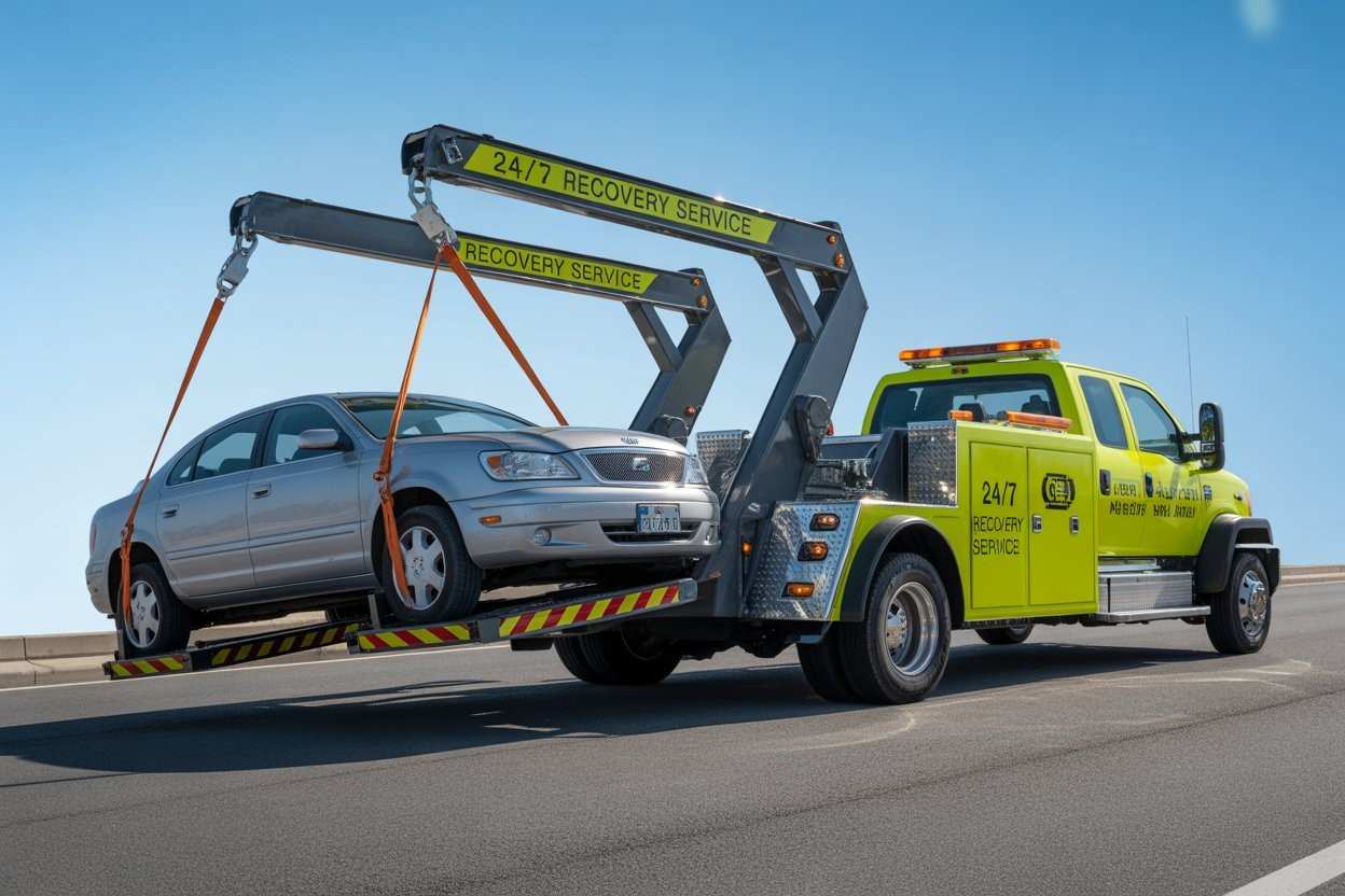 Emergency Car Recovery Services Dubai Land