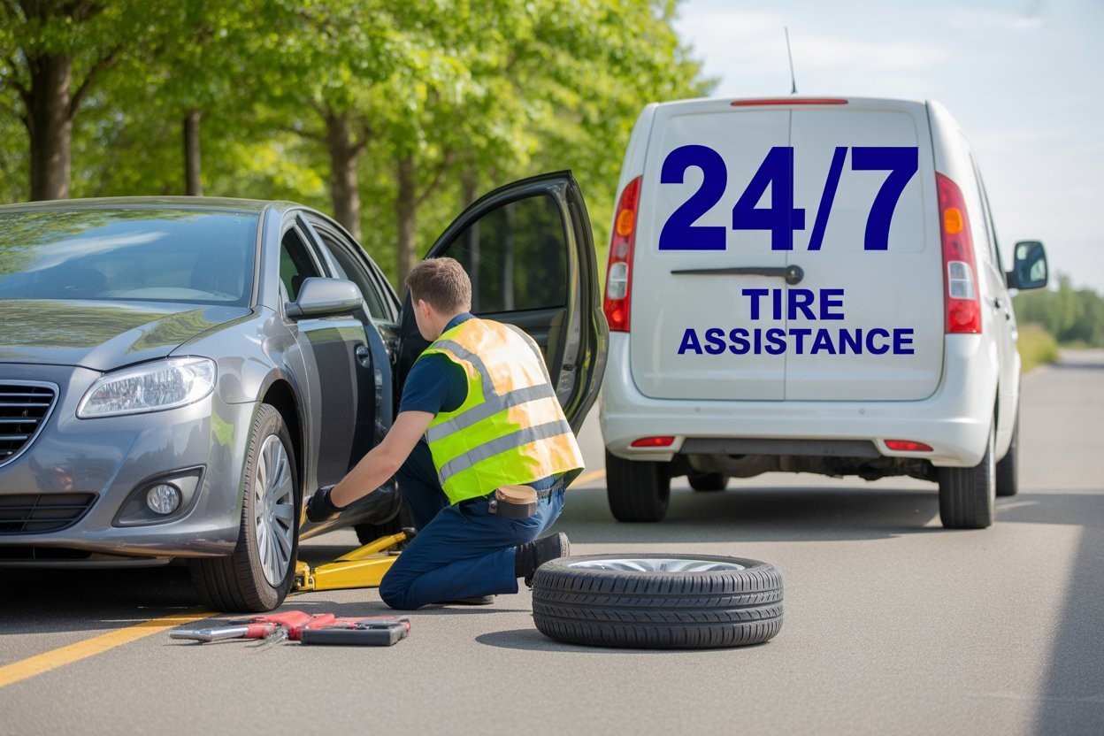 Tyre Trouble Assistance & Replacement